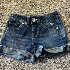 Justice Blue Denim Shorts